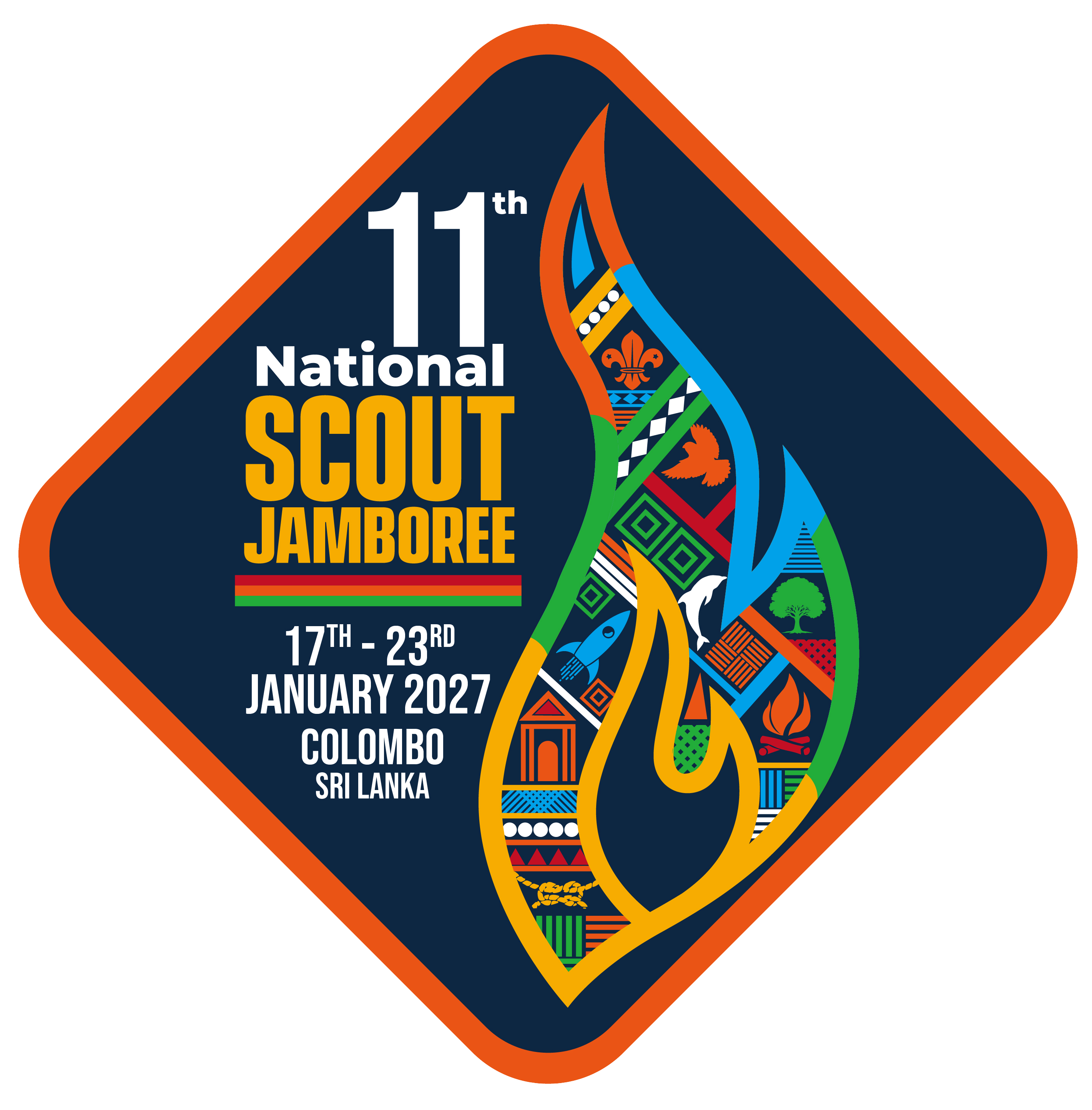 11th National Scout Jamboree 2027 Logo